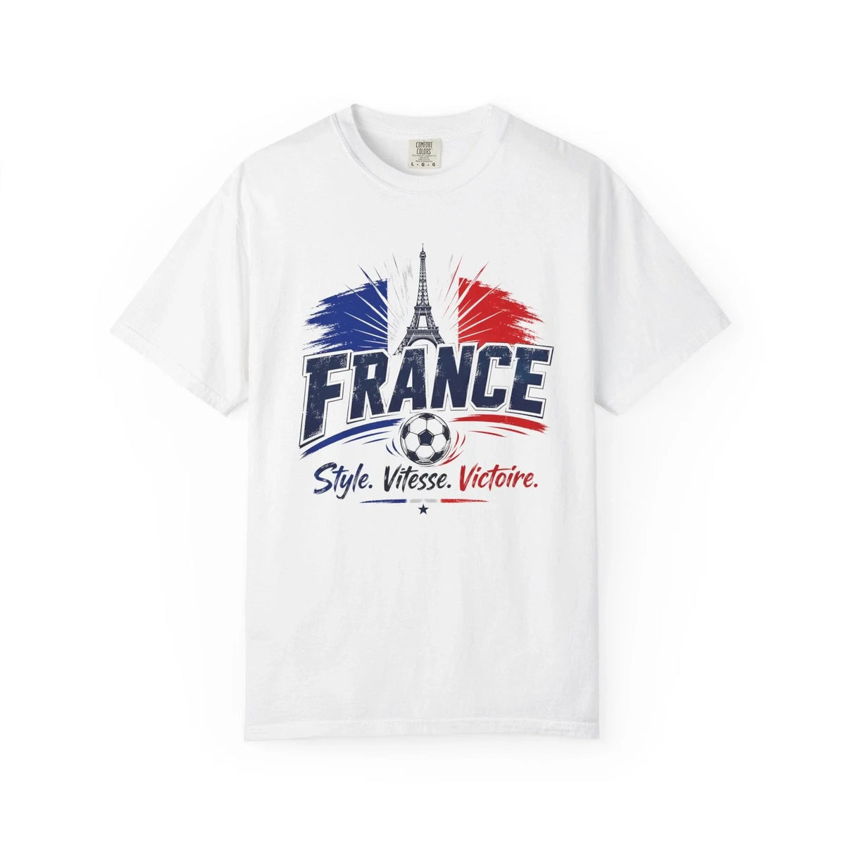 France Football Passion Shirt | French Soccer Fan Country Pride Tee Unisex