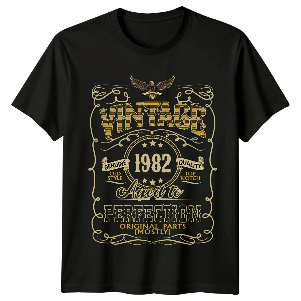 Vintage 1982 Aged To Perfection Mens 44th Birthday Gift Unisex