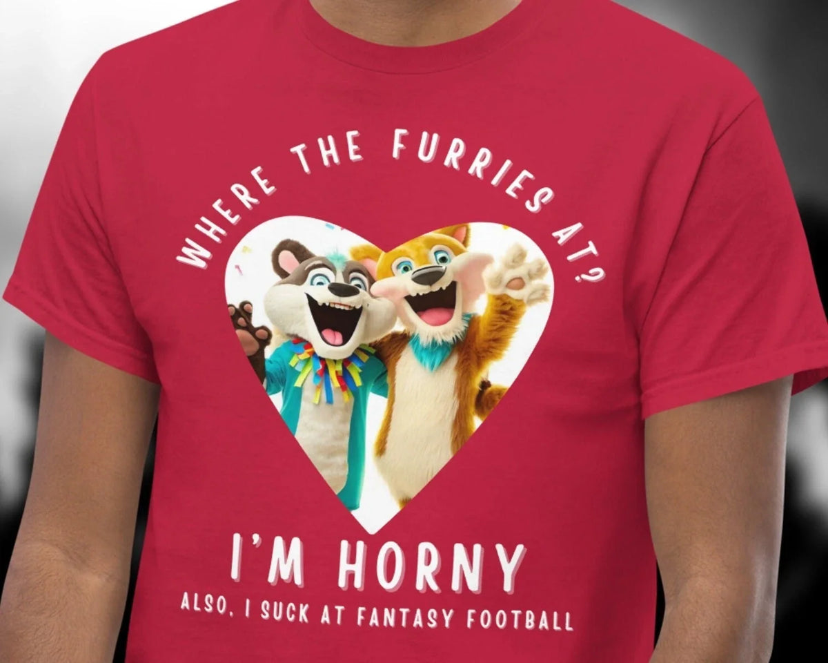 Funny Fantasy Football Shirt Fantasy Football Punishment Furries Tee Unisex