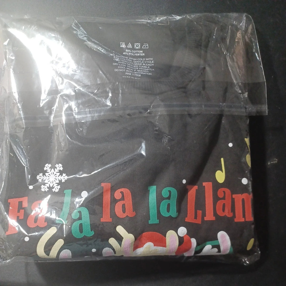 Large Fa La La La La T Shirt Unisex