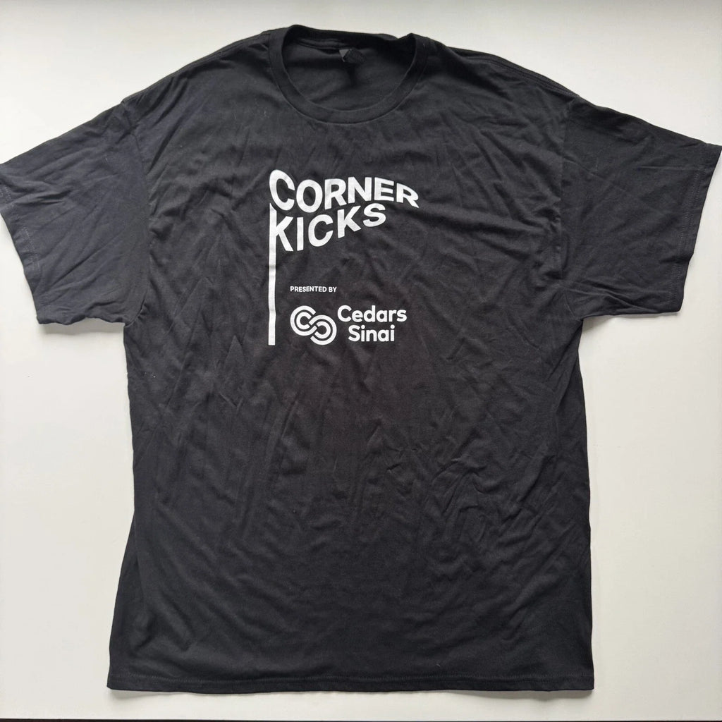 GILDAN Corner Kicks Angel City Football Club T Shirt XL Black ACFC Tee Soccer Unisex