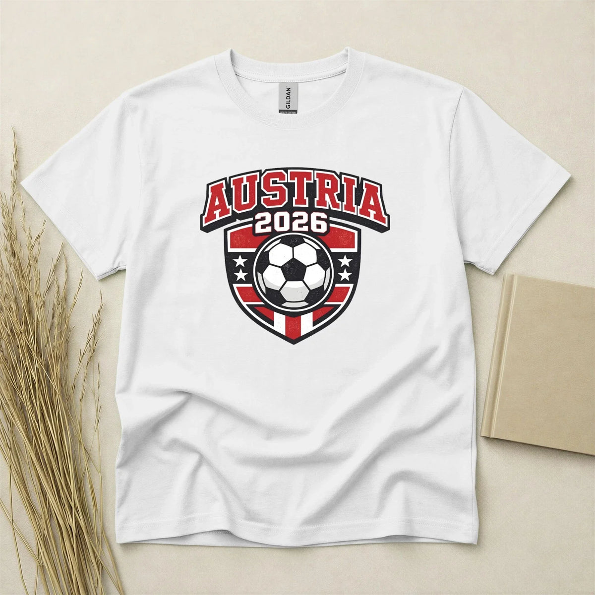 Austria 2026 Football Fan T Shirt Soccer Supporters Gildan Cotton Family Top Unisex