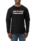 Life Is Miami Soccer GOAT Sports Men Long Sleeve Shirt Unisex