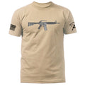AR-15 2nd Amendment American Pride Gun Patriotic Graphic Unisex