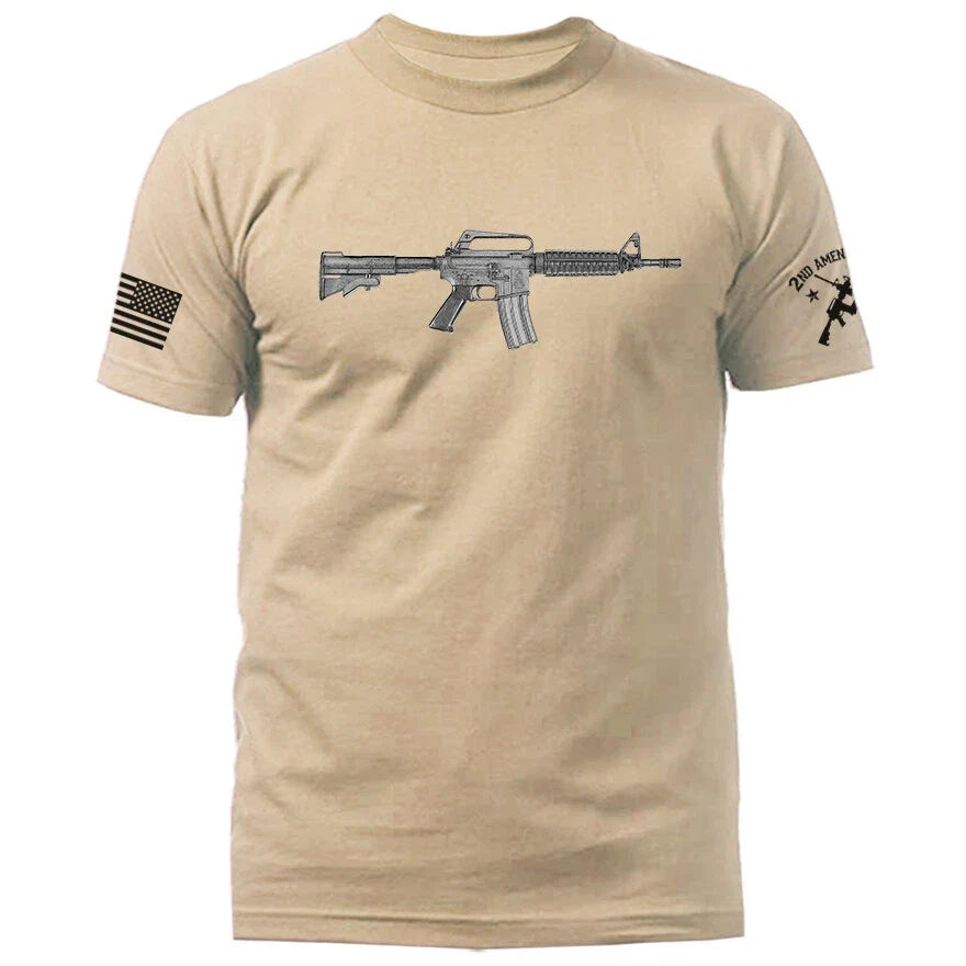 AR-15 2nd Amendment American Pride Gun Patriotic Graphic Unisex