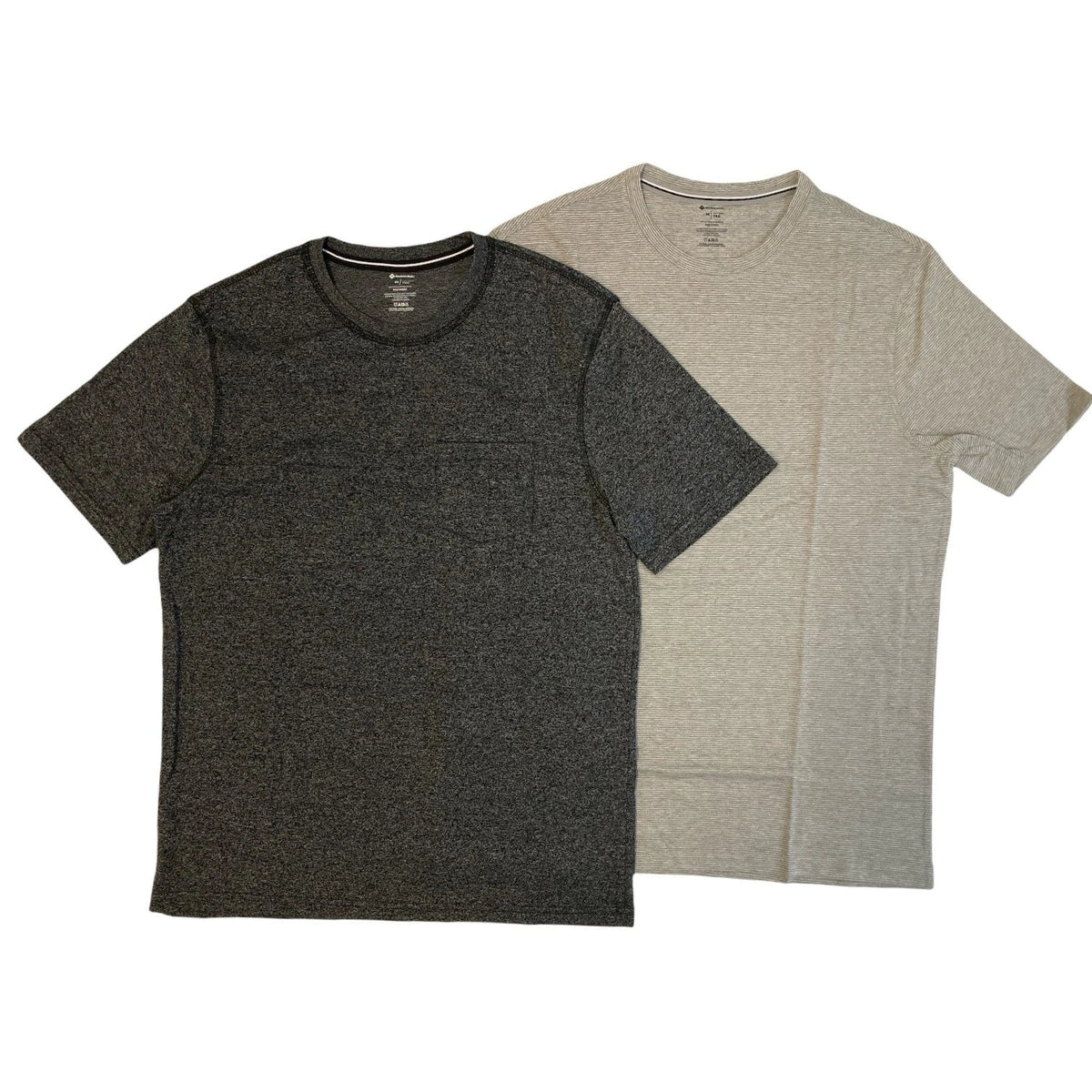 Member's Mark Men's Relaxed Fit Soft Wash Short Sleeve (Black Unisex