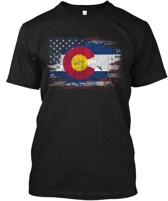 Colorado Usa - C Made in the USA Size S to 5XL Unisex