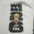 NEW 2026 FIFA Soccer World Cup 26 Trophy Graphic NWT XXL 2xL Unisex