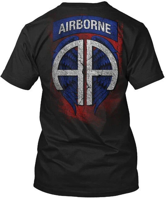 82nd Airborne Division Tee Made in the USA Size S to 5XL Unisex