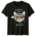 Release Your Little Wild Cat Graphic Mens Tee Womens Unisex