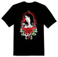 Sacred rose black or white tee Unisex