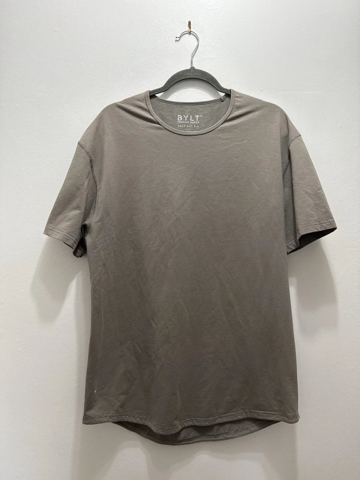 BYLT premium basics drop cut shirt XL olive Unisex