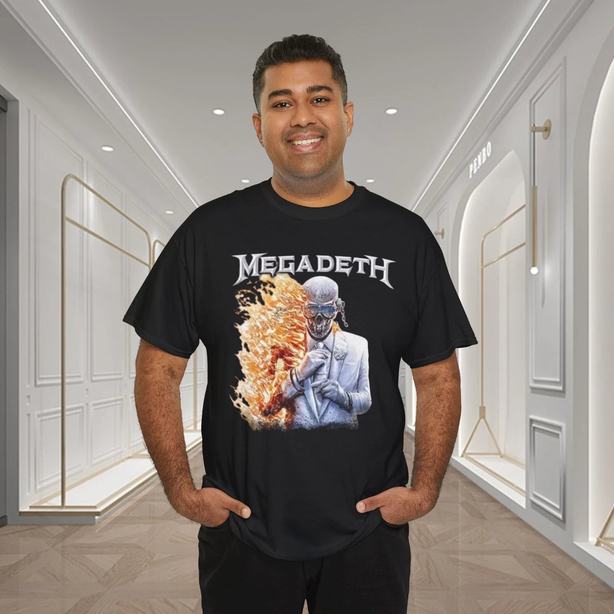 Megadeth Flame Vic Gildan Unisex Merch Unisex