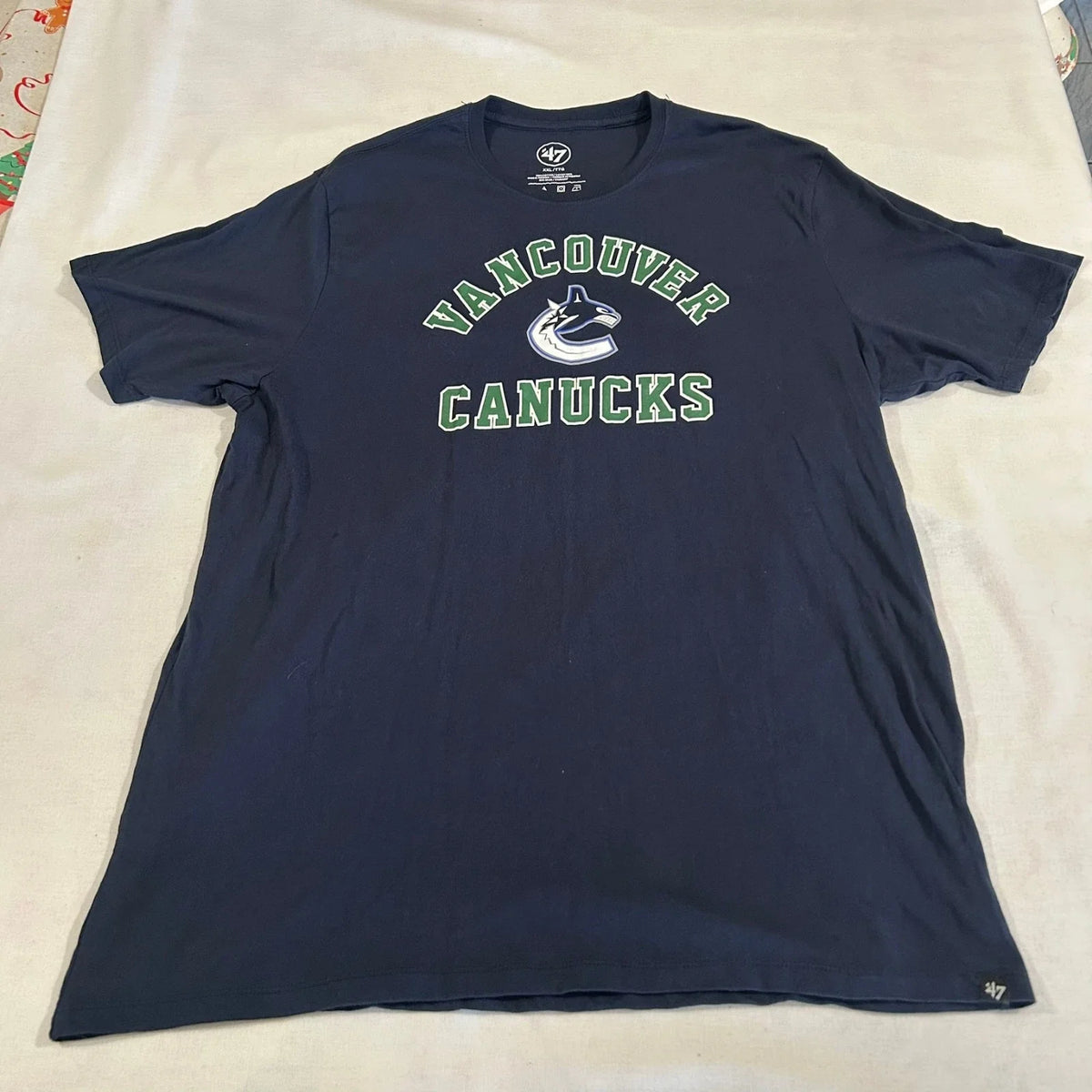 Vancouver Canucks NHL Ice Hockey T Shirt Size XXL Unisex