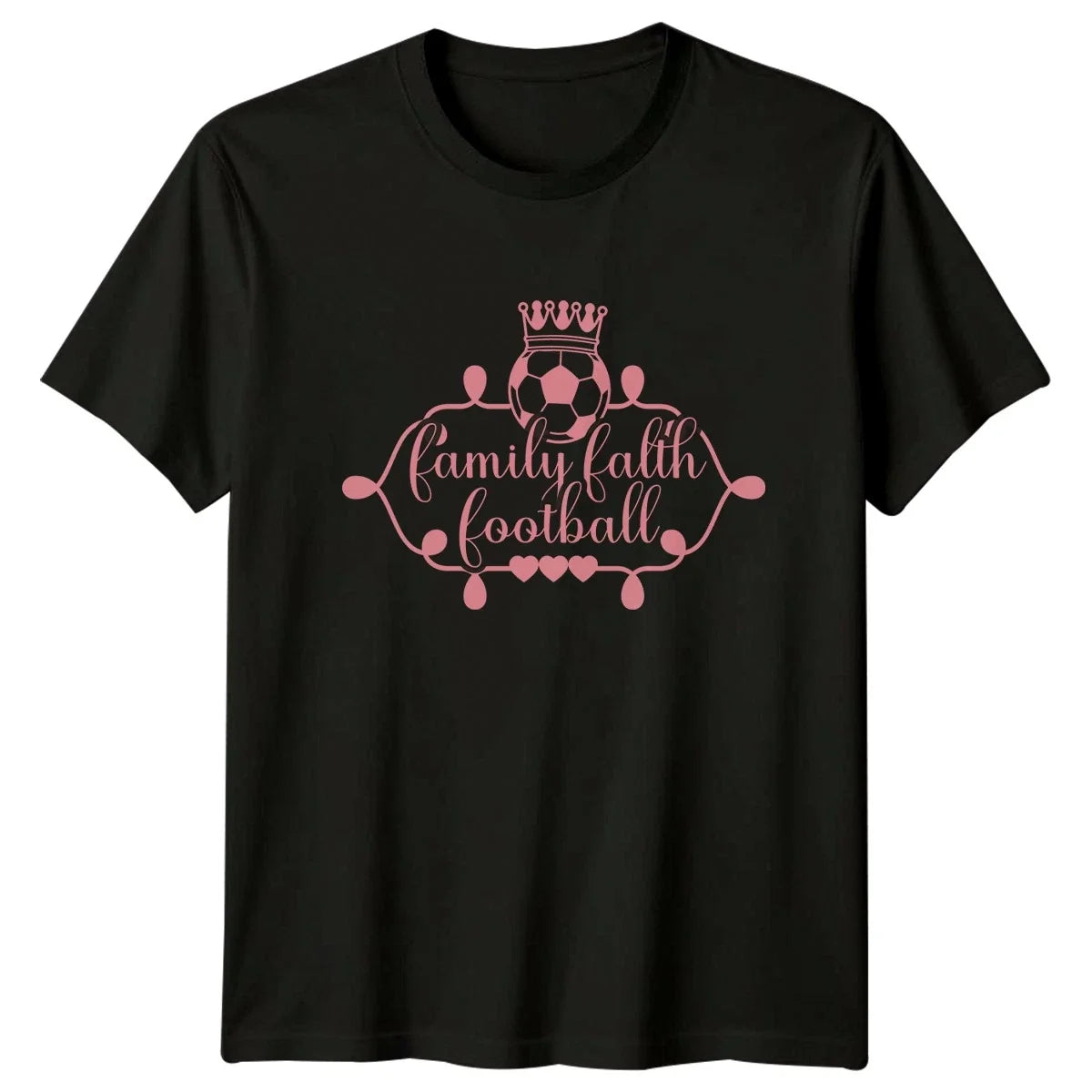 Family Faith Football Womens Religious Soccer Mothers Day Gift For Her Unisex