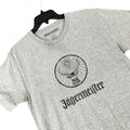 Jagermeister Graphic Mens L Logo Front 13 Back Casual Barwear Tee Unisex