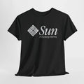 Sun Microsystems Vintage Logo Computer Geek Graphic Tee Charcoal S-5XL Unisex