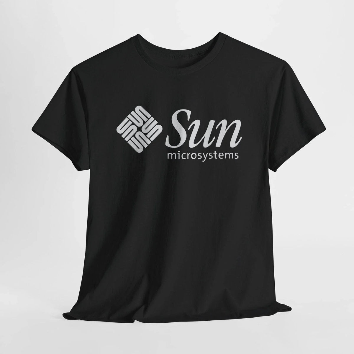 Sun Microsystems Vintage Logo Computer Geek Graphic Tee Charcoal S-5XL Unisex