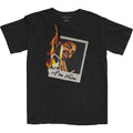 Men's Kevin Gates Polaroid Flame Slim Fit Small Black Unisex