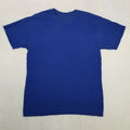 Gildan Blue Basic Crew Neck Short Sleeve Unisex Medium Classic Casual Unisex