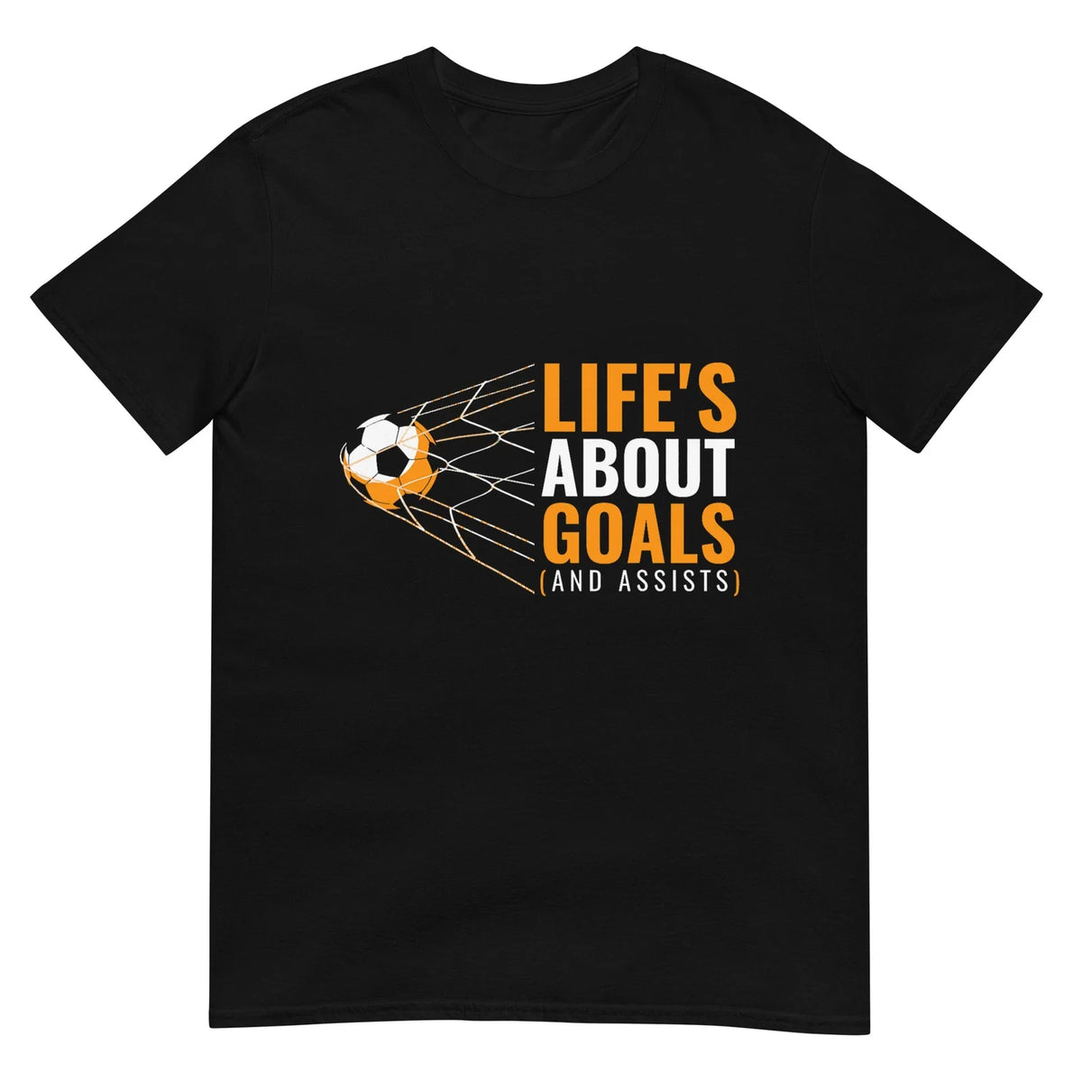 Soccer Shirt for Boys 'Life's About Goals' Boys Soccer Unisex