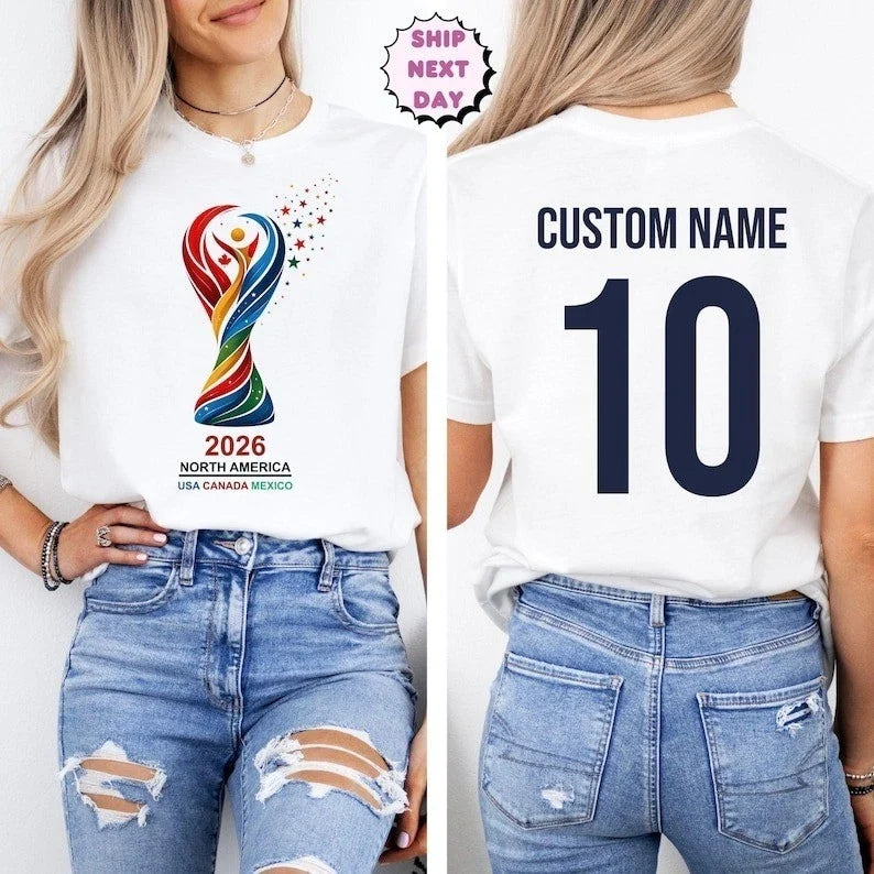 2026 World USA Custom , Soccer Cup Fan Tee, Soccer Fan Shirt Unisex