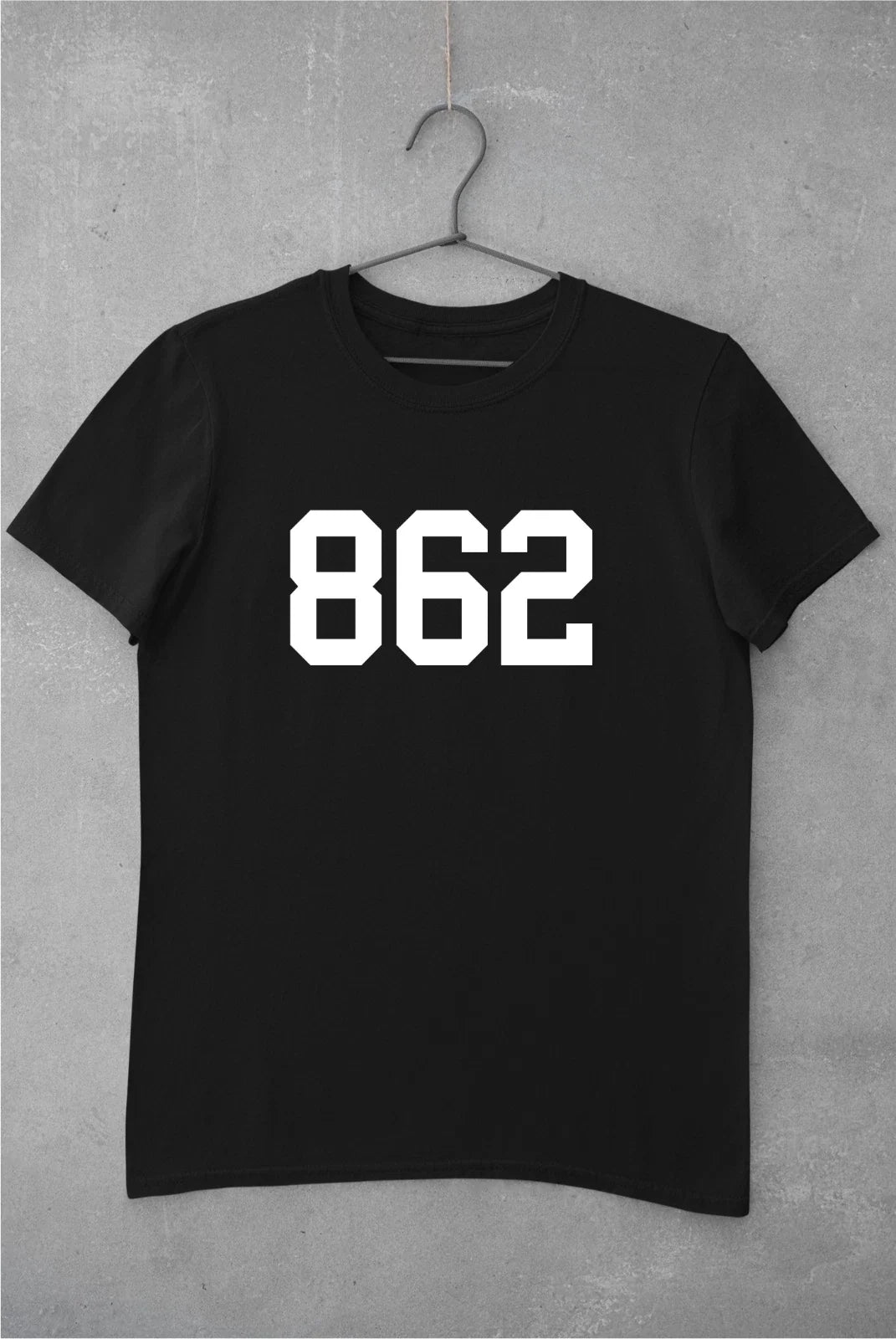 New Jersey Shirt, 862 Area Code, Bergen, Essex, Hudson, Morris, Passiac, Sussex Unisex