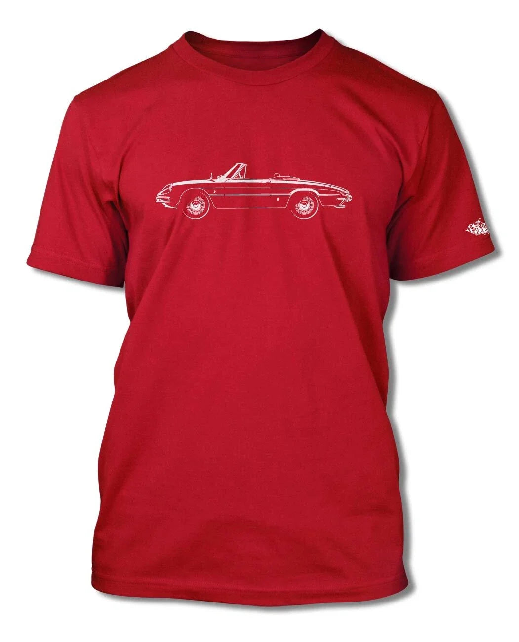 Alfa Romeo Spider Veloce Convertible Duetto 1966 - 1969 - Men - Side Vie Unisex