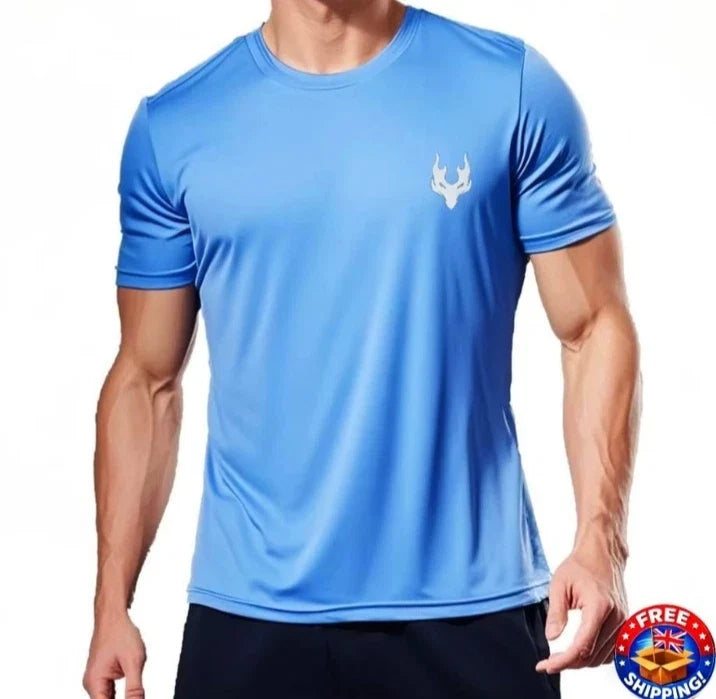Men's Quick Dry Running Breathable Gym Fitness Training Top Unisex