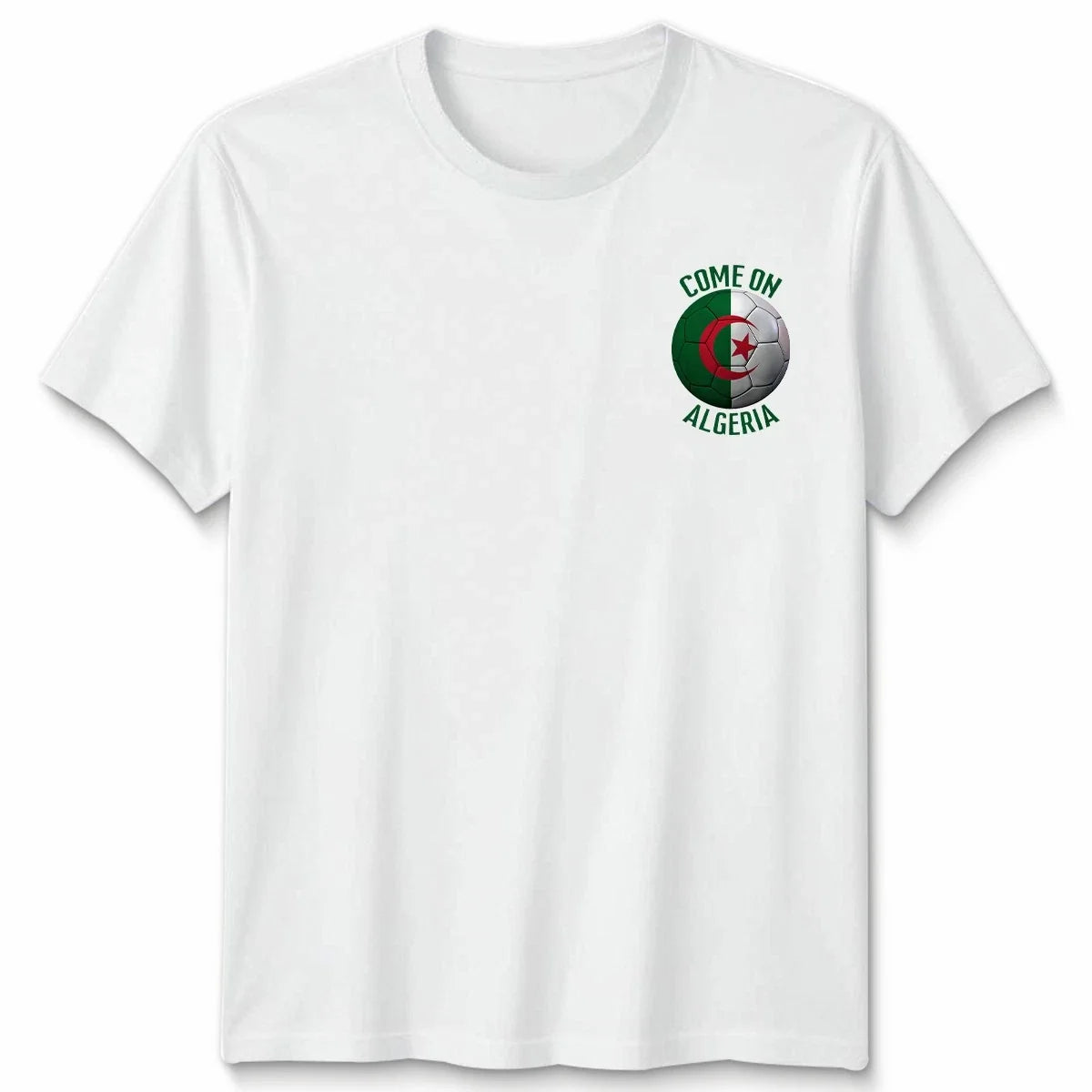 Come On Algeria Football Unisex Kids Country Pride Soccer Tee #WC Unisex