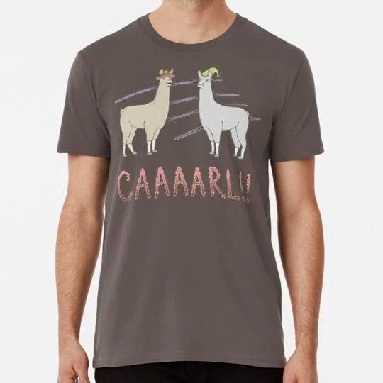 Llamas with Hats Carl! S to 5XL Made in the USA Unisex