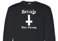 Helvete Long Sleeve black metal Mayhem Unisex