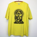 SUPER RARE 1980 Crazy Eddie Yellow Insane Prices custom Gildan USA Unisex