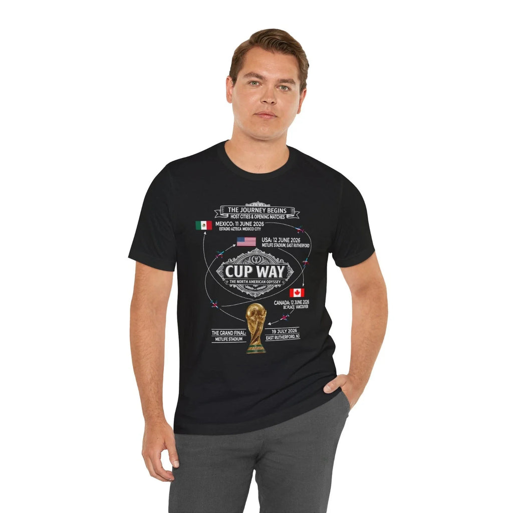 2026 World Cup Soccer Tee MetLife Stadium Grand Final Commemorative Shirt Crew Unisex