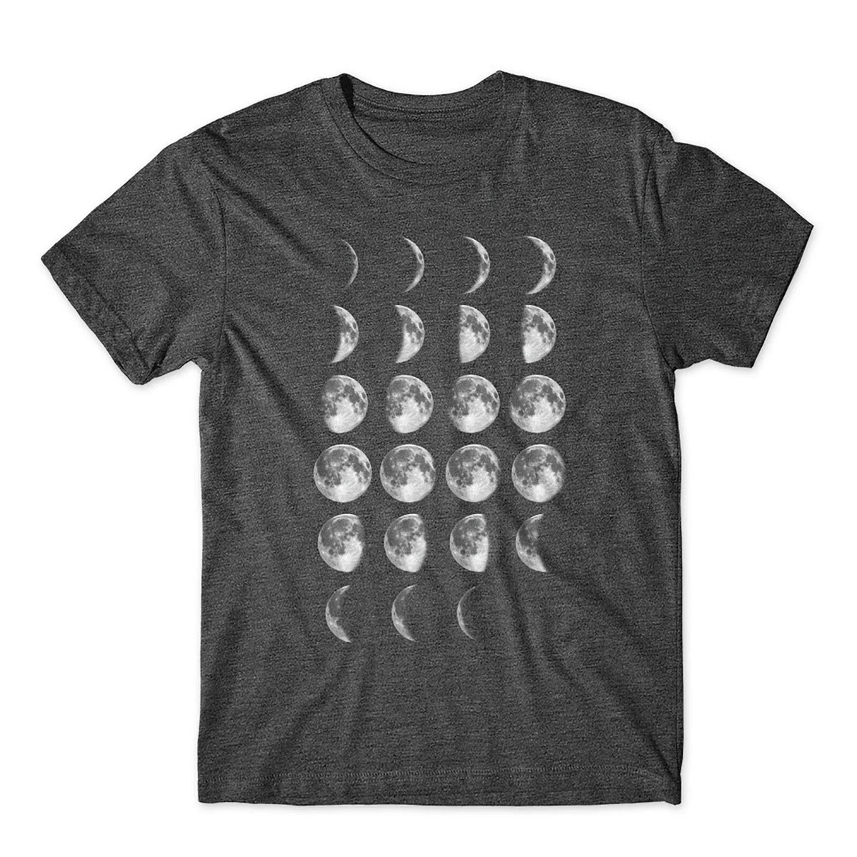 Mighty Circus Phases of The Moon Soft Cotton Premium Tee Comfy! Unisex
