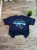 The Gun Store Las Vegas GTA Grand Theft Auto T Shirt Y2K Mens Size M Blue Unisex