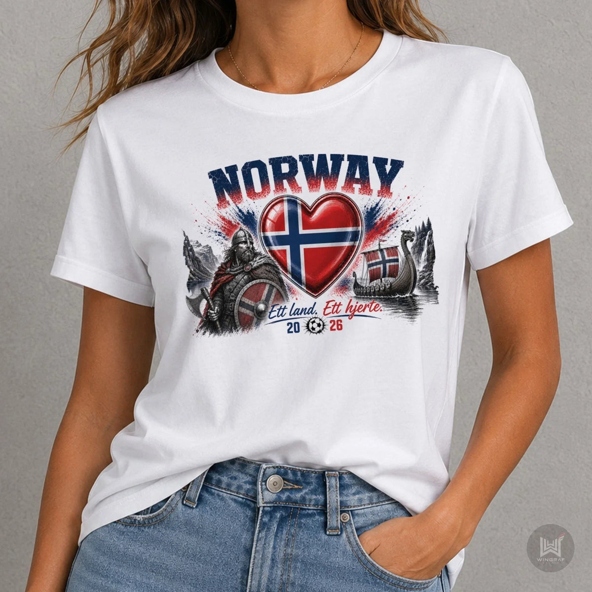 Norway t shirt 2026 flag football tee gift heart Norge Viking soccer Noreg top Unisex