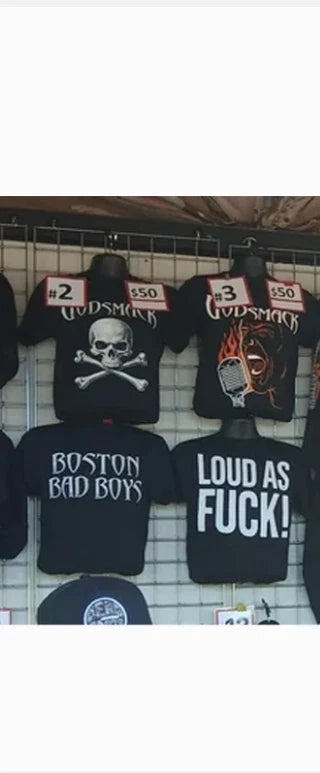 Godsmack Shirts Boston Bad Boys Loud As Skull Metal Concert Reprint Unisex