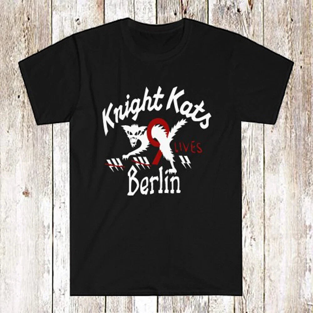 Knight Kats Men's Black Size S-5XL Unisex