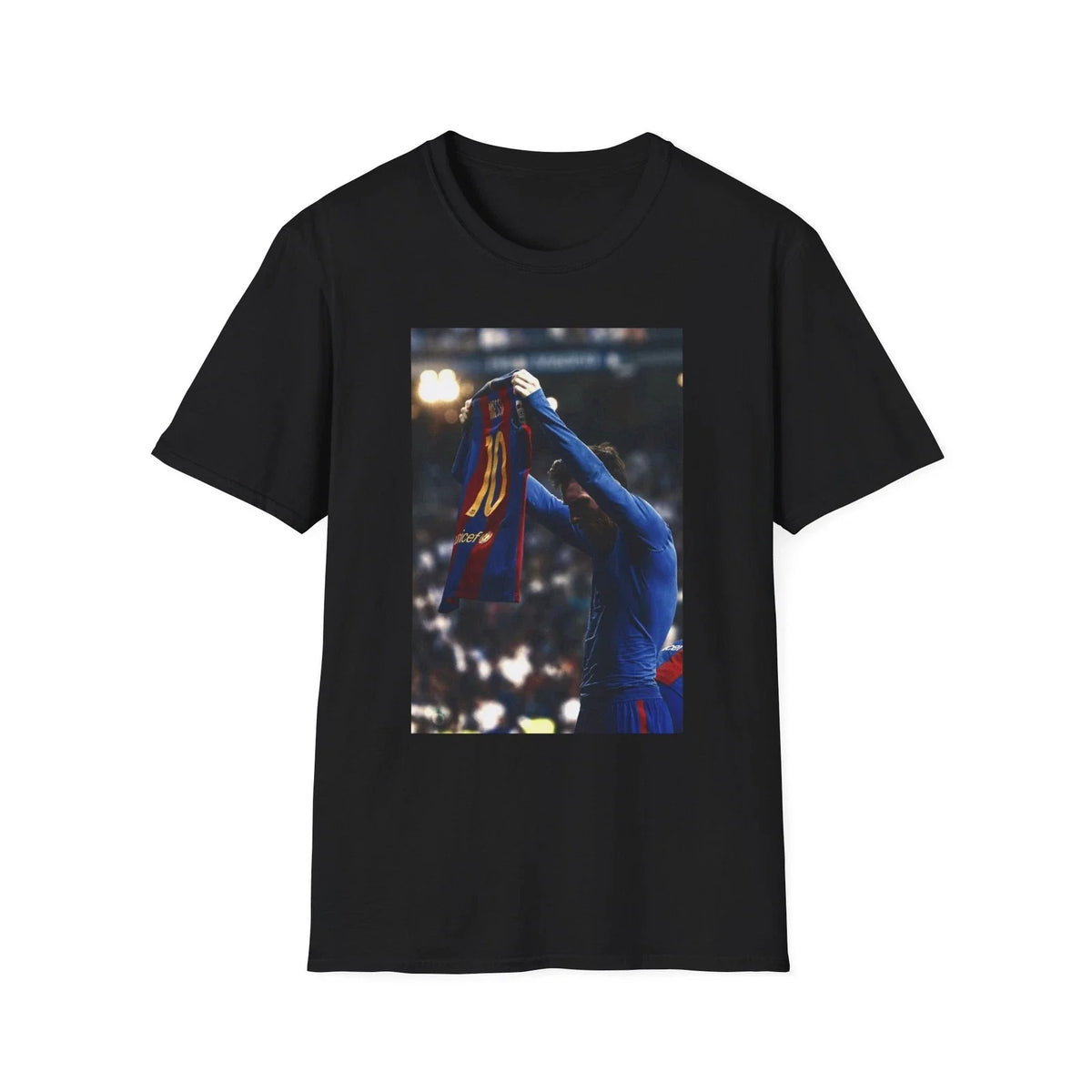 Messi Graphic , The GOAT Shirt, FC Barcelona, Soccer Fan Gift Unisex