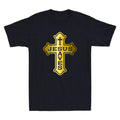 Jesus Christ Saves Christian Religious God Christianity Golden Print Men Unisex