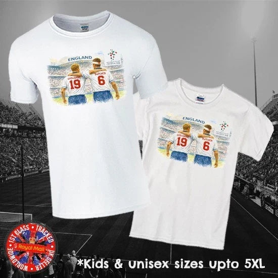 England Italia 90 World Cup Fan in Mens, Ladies & Kids Sizes Unisex