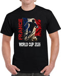 France Soccer 2026 World Cup gift T Shirt Unisex