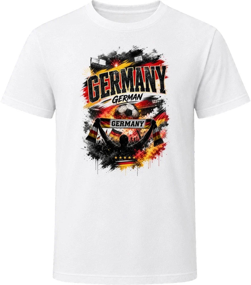 Germany German Soccer Football National Supporters T Shirt Unisex