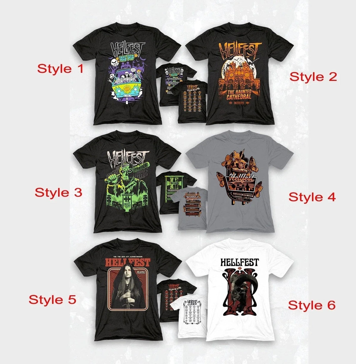 Hellfest 2026 Clisson France On June 18 To June 21 Unisex