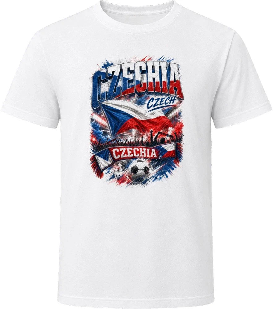 Czechia Czech Soccer Football National Supporters T Shirt Unisex