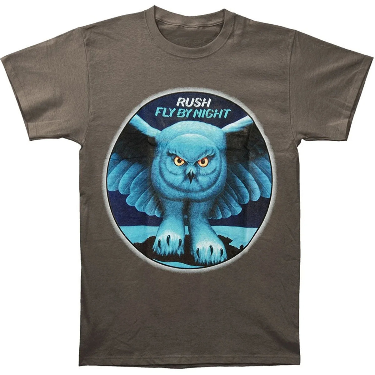 Authentic RUSH Fly By Night Slim Fit Grey S M L XL 2XL NEW Unisex