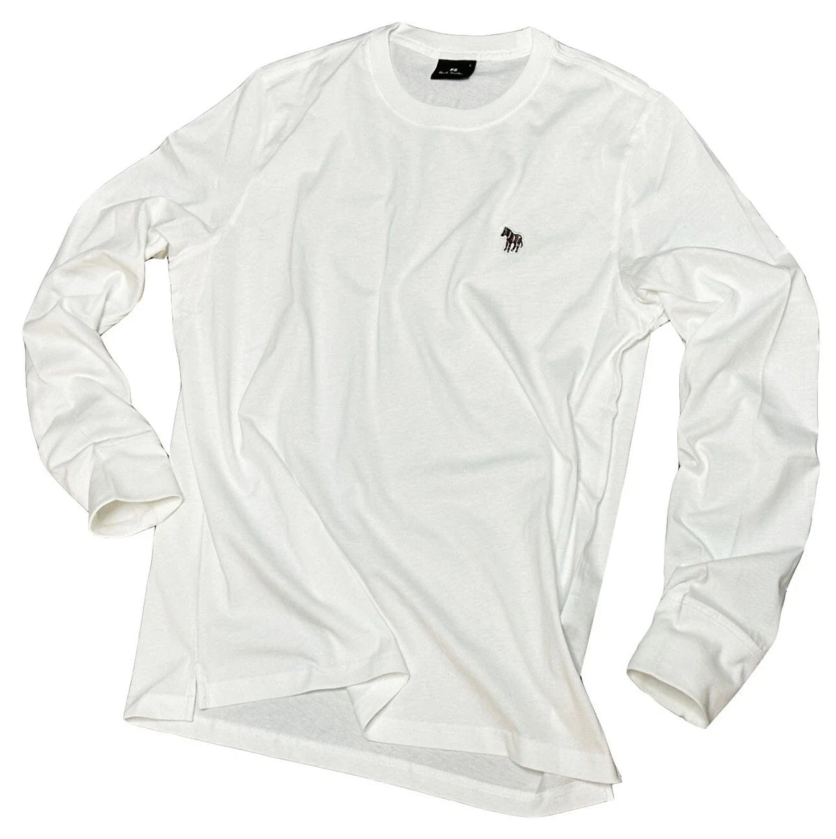 PAUL SMITH LONG SLEEVES MINI ZEBRA ORGANIC COTTON / TOP RARE BNWT SZ-M Unisex