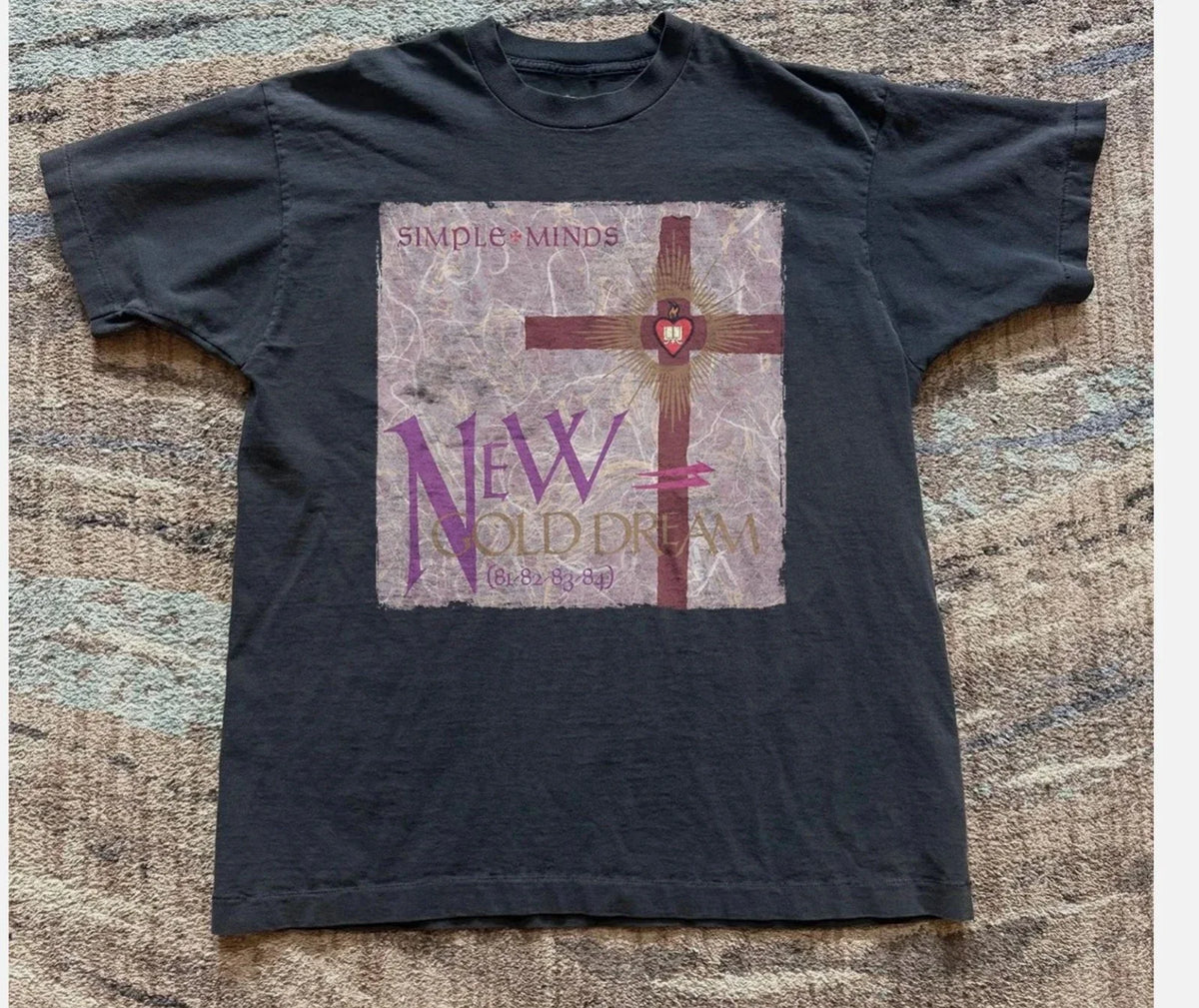 Simple Minds New Gold Dream (81–82–83–84) Unisex Black Size S-5XL Unisex