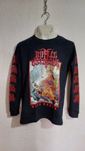 Impaled Nazarene ugra karma long sleeve shirt black metal nifelheim beherit Unisex